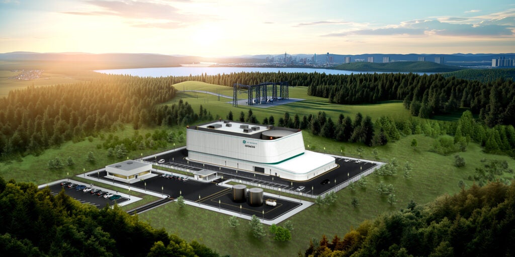 GE Vernova Hitachi Nuclear Energy BWRX-300 small modular reactor