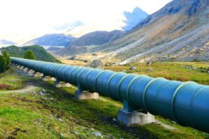 Natural Gas Pipeline to Germany from Russia from raw pixel