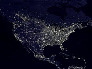 Stock_U.S.LightsatNight_NASA