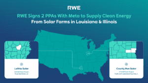 RWE Meta PPAs County Run Lafitte Solar