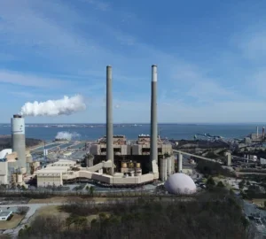 Brandon Shores Power Plant: Talen's 1.3-GW coal-fired plant near Baltimore, Maryland, includes Unit 1 (completed in 1984) and Unit 2 (1991). The company planned to retire the facility by mid-2025 due to regulatory and economic challenges. Courtesy: Talen